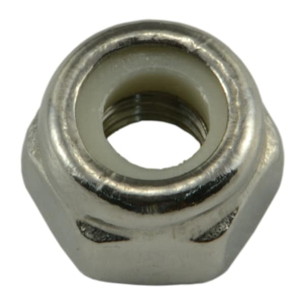 Midwest Fastener Nylon Insert Lock Nut, M4-0.70, A2 Stainless Steel, Not Graded, 10 PK 75661 - main